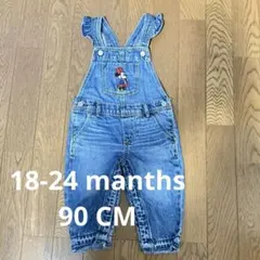 baby GAP Disney デニムオーバーオール 90 cm