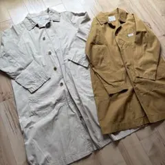 coen コーエン ステンカラーコート 春物 メンズ