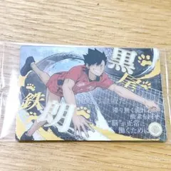 ハイキュー!! SR 黒尾鉄朗 ウエハース6