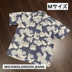 【MICHIKOLONDON JEANS】ハワイアン シャツ 和柄 Mサイズのサムネイル