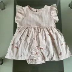 Carter's 新生児用 フリル付きワンピース 50cm