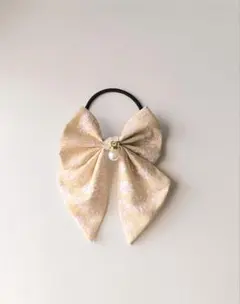 【リバティ】リボンヘアゴム