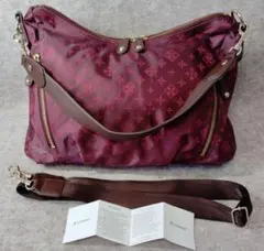 【3396】russet ラシットモノグラム 2way ショルダーバッグ