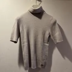 Burberry バーバリー　半袖ニット　サンドベージュSサイズ