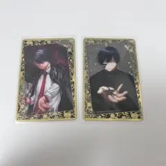 桃源暗鬼　無陀野無人 30巻発売記念カバーキャラ大集結箔押しクリアカード　12巻 桃源暗鬼 30巻発売記念 箔押し クリアカード 無坨野無人 2巻 12巻