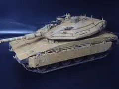 アカデミー1/35メルカバMk-4ウェザリング塗装完成品のサムネイル