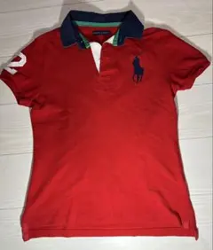 ラルフローレン ビッグポニー ポロシャツ 半袖 レッド【値段交渉化】