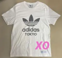 adidas Tシャツ トレフォイル ビッグロゴ TOKYO メンズサイズXOのサムネイル