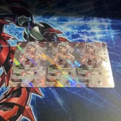 沙花叉クロヱ SR hBP02-039 3枚セット