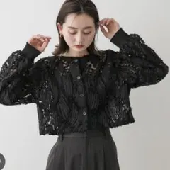 コードシシュウクロップドトップス レディース