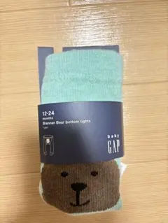 ［新品］baby GAP くま　ベビータイツ 12-24ヶ月