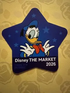 Disney THE MARKET 2026 ドナルド ステッカー　非売品