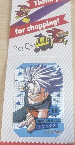 【新品】ジャンプショップ　特典　ミニブロマイド　ドラゴンボール　トランクス