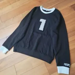 PEOPLE1 スウェット Mサイズ　ブラック