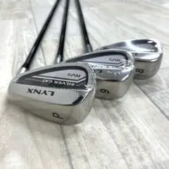 【新品】アイアン 3本セット Sシャフト リンクス シルバーキャット RV3のサムネイル