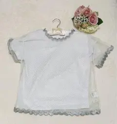 [新品・未使用] Chesty チュールレイヤードTシャツのサムネイル