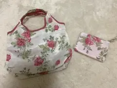 LAURA ASHLEY ローラアシュレイ エコバッグ 花柄のサムネイル