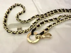 CASSETIFY ショルダーストラップ ゴールド/ブラック