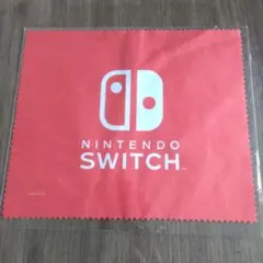 新品未使用 Nintendo Switch クリーニングクロス 赤 非売品