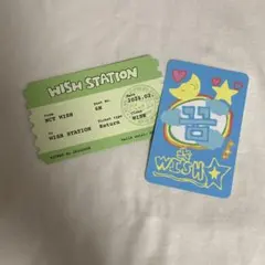 NCT WISH 韓国ポップアップ チケット トレカ リク
