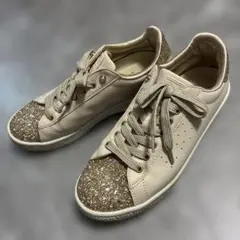 +daiana プラスダイアナ グリッタースニーカー