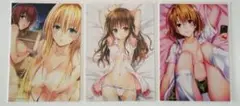 To LOVEる ダークネス コミックカレンダー購入特典カード ブロマイド 3枚