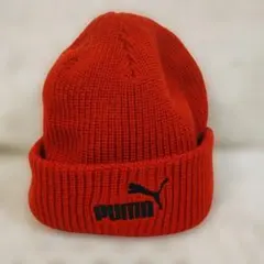 PUMA ニット帽 レッド S~M