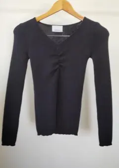 EGOIST バストギャザー ニット