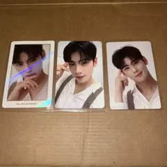 ASTRO チャウヌ STARGAZER トレカ 3枚　차은우　车银优　車銀優 ASTRO チャウヌ STARGAZER トレカ 3枚 차은우 车银优 車銀優 - メルカリ