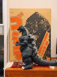 1991年 BANDAI ゴジラ ソフビ ゴジラvsキングギドラver 箱ありのサムネイル