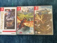 モンスターハンターシリーズ3作品セット