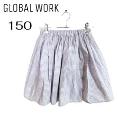 【6月より値上げ】最終価格　グローバルワーク☆女の子　スカート　ギンガムチェック