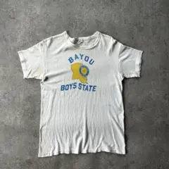 ミシシッピ サルート ヴィンテージ グラフィック Tシャツ ラッセル 金 