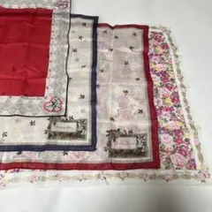 Christian Dior ハンカチ4枚組