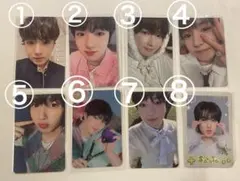 NCT WISH サクヤ　トレカセット　バラ売り○