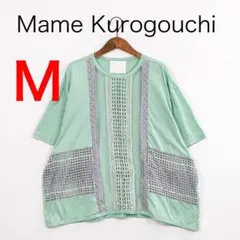 H8976◾️メクロゴウチ クロシェメッシュ　トップスのサムネイル