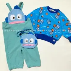 新品 ハンギョドン サロペット トレーナー ポシェット まとめ売り なりきり