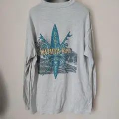 90s オールドサーフ WAIMEA BAY 長袖カットソー グレー Lのサムネイル