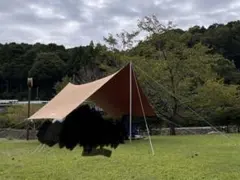 TENT FACTORY TCヘキサタープ本体 ブラウンのサムネイル
