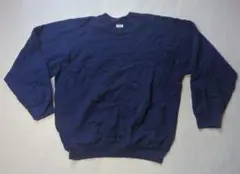 90‘s Fruit of the Loom 米国製ネイビー トレーナー