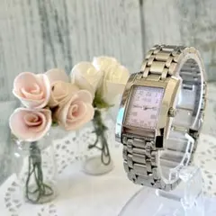 【電池交換済】FENDI フェンディ 腕時計 7000L ピンク調 シェル