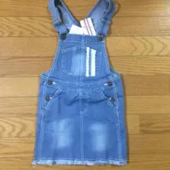 100cm♥︎新品！送込！【ドンキージョシー】 サロペットデニムスカート♥︎