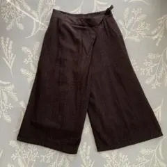 SM2、ワイドパンツ、裏地付き