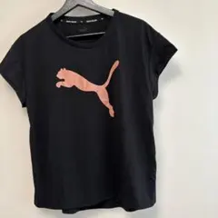 PUMA レディース 半袖Tシャツ ブラックのサムネイル