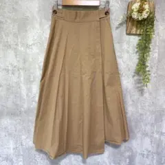 【BLUE DE BRESSE】ロングスカート ラップスカート 小さいサイズ S