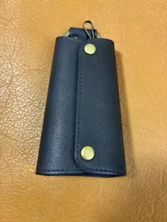 美品】土屋鞄 メンズ ビークル ジップキーケース ダークインディゴ