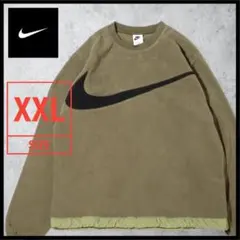 【売り切り価格】NIKE フリースジャケット XL オリーブ