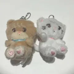 mikko characters ぬいぐるみキーホルダー　ムース・ラテ
