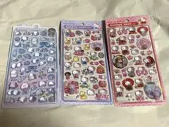【週末特価】ボンボンドロップシール サンリオキティ 和柄　シマエナガ