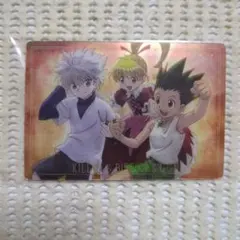 ハンターハンタートランプカード　ゴン　キルア　ビスケ ハンターハンタートランプカード ゴン キルア ビスケ